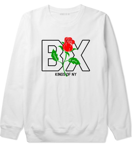 Rose BX The Bronx Kings Of NY Mens Crewneck Sweatshirt - Image 2