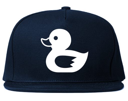Rubber Duck Chest Mens Snapback Hat - Image 2