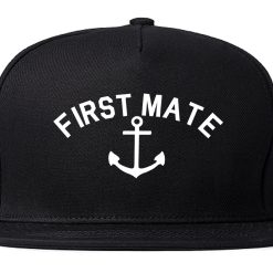 Sailing First Mate Anchor Mens Snapback Hat