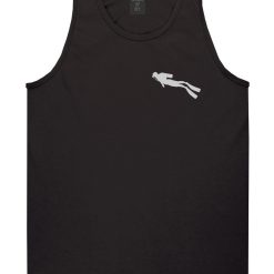Scuba Diver Chest Mens Tank Top Shirt