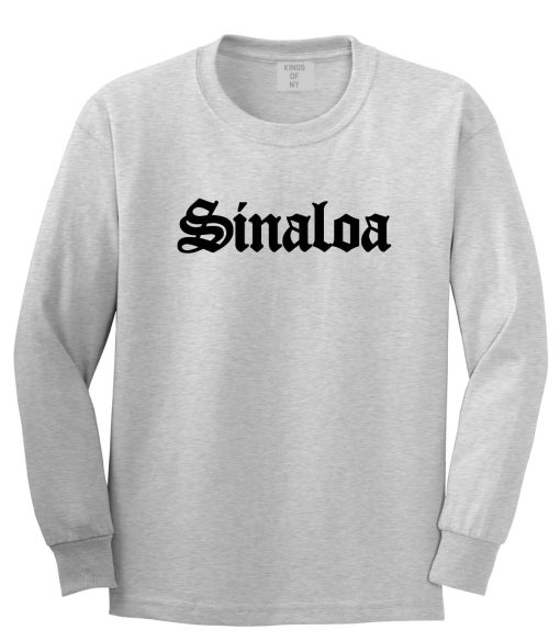 Sinaloa Mexico Mens Long Sleeve T-Shirt - Image 3