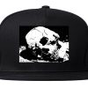 Skull Decay Goth Snapback Hat