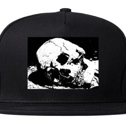 Skull Decay Goth Snapback Hat