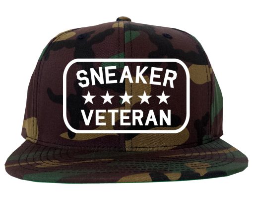 Sneaker Veteran Mens Snapback Hat - Image 5