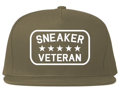 Sneaker Veteran Mens Snapback Hat - Image 3