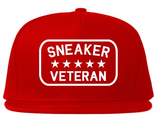 Sneaker Veteran Mens Snapback Hat - Image 4