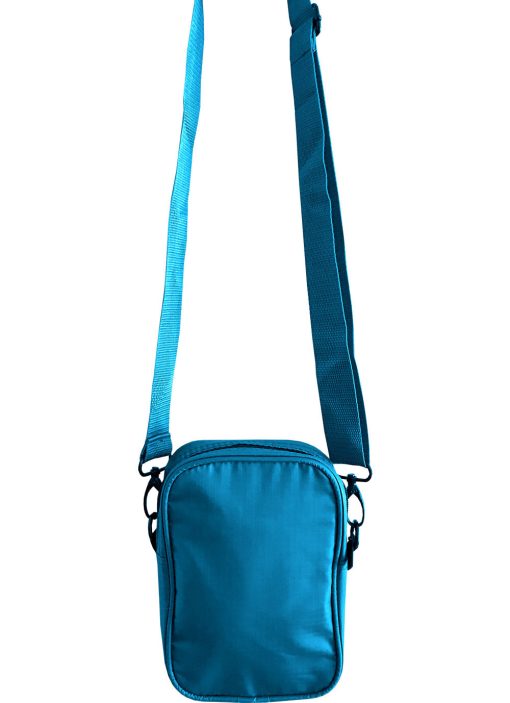 Solid Light Blue Mens Small Crossbody Sling Bag - Image 2