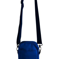 Solid Royal Blue Mens Small Crossbody Sling Bag