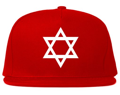 Star Of David Chest Mens Snapback Hat - Image 4