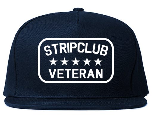 Stripclub Veteran Mens Snapback Hat - Image 2