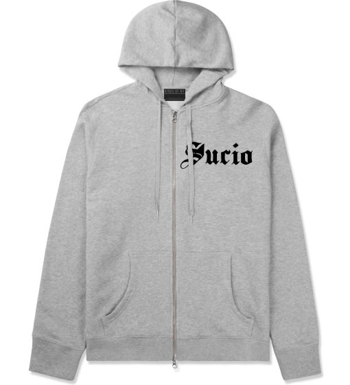 Sucio Dirty Zip Up Hoodie Hoody - Image 2
