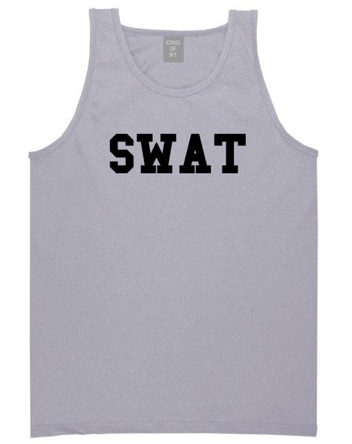 Swat Law Enforcement Mens Tank Top Shirt - Image 3