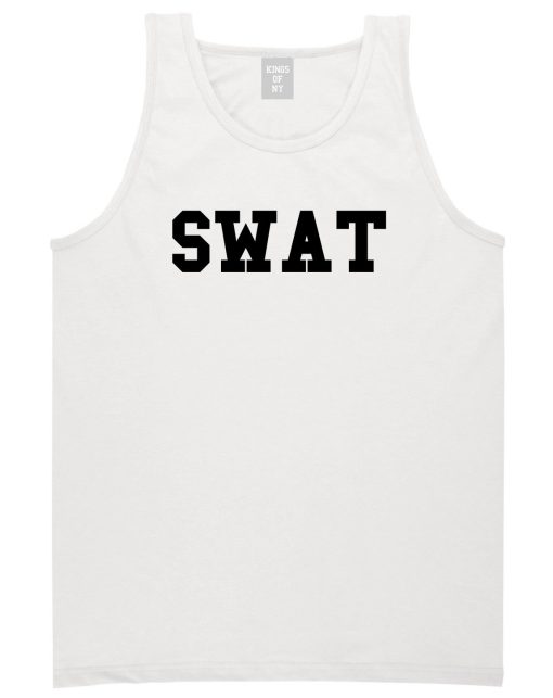 Swat Law Enforcement Mens Tank Top Shirt - Image 2