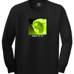 Taste Neon Green Yellow Mens Long Sleeve T-Shirt