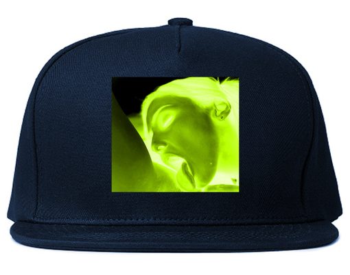 Taste Neon Green Yellow Mens Snapback Hat - Image 2