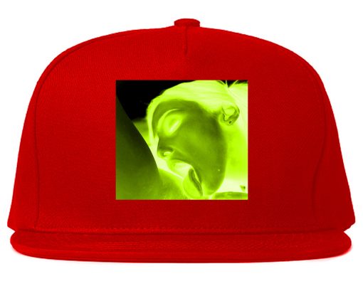 Taste Neon Green Yellow Mens Snapback Hat - Image 4