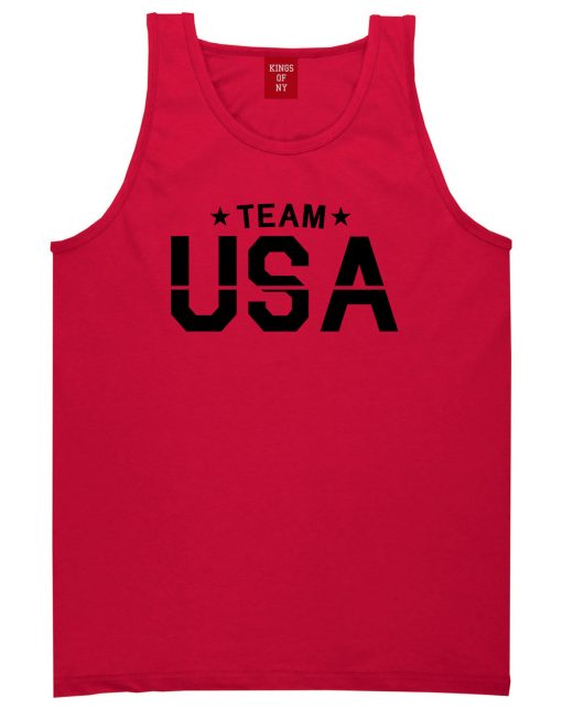 Team USA Mens Tank Top Shirt - Image 4