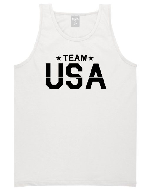 Team USA Mens Tank Top Shirt - Image 2