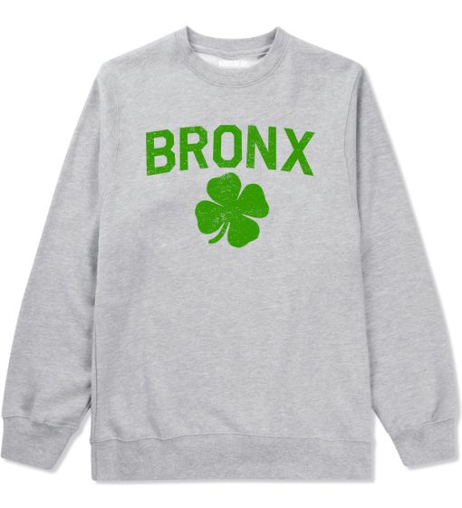 The Bronx Irish St Patricks Day Mens Crewneck Sweatshirt - Image 3