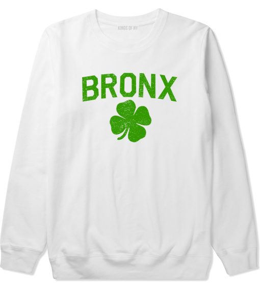 The Bronx Irish St Patricks Day Mens Crewneck Sweatshirt - Image 2