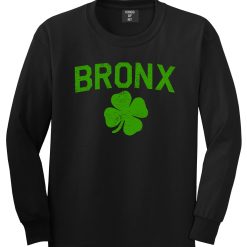 The Bronx Irish St Patricks Day Mens Long Sleeve T-Shirt