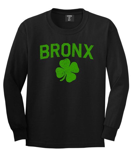The Bronx Irish St Patricks Day Mens Long Sleeve T-Shirt