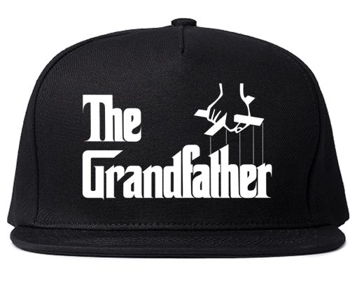 The Grandfather Funny New Grandpa Mens Snapback Hat