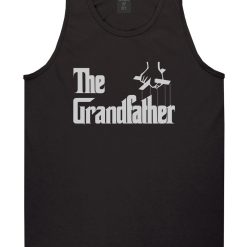 The Grandfather Funny New Grandpa Mens Tank Top T-Shirt