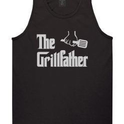 The Grillfather BBQ Dad Grill Mens Tank Top T-Shirt