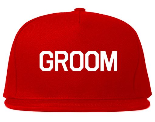 The Groom Bachelor Party Mens Snapback Hat - Image 4