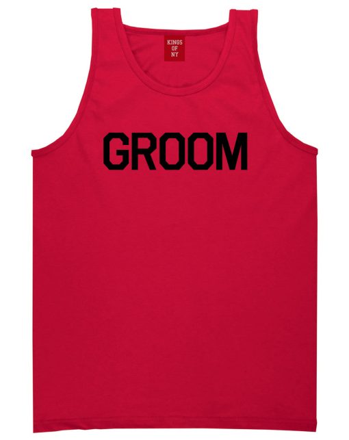 The Groom Bachelor Party Mens Tank Top Shirt - Image 4