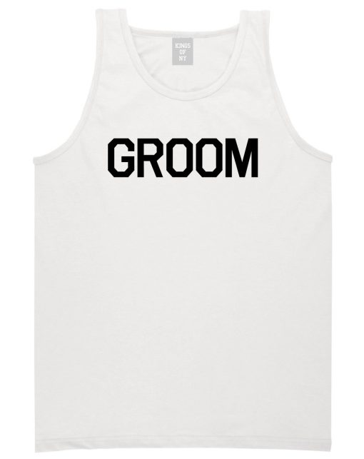 The Groom Bachelor Party Mens Tank Top Shirt - Image 2