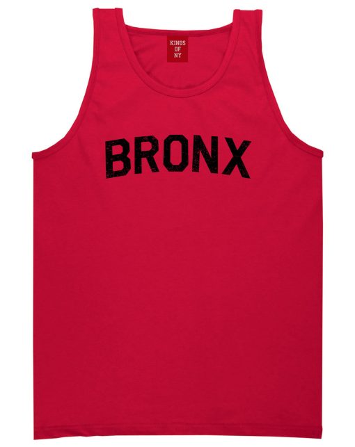 Vintage Bronx New York Mens Tank Top T-Shirt - Image 4