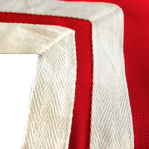 Vintage Striped Logo Mens Mesh Basketball Shorts With Pockets - Image 8