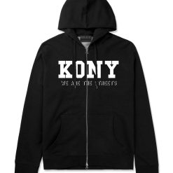 We Are The Streets Zip Up Hoodie Hoody