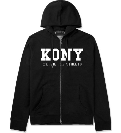 We Are The Streets Zip Up Hoodie Hoody