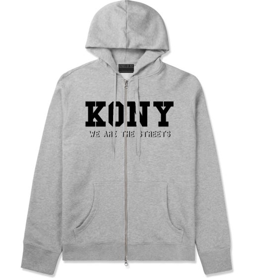 We Are The Streets Zip Up Hoodie Hoody - Image 2