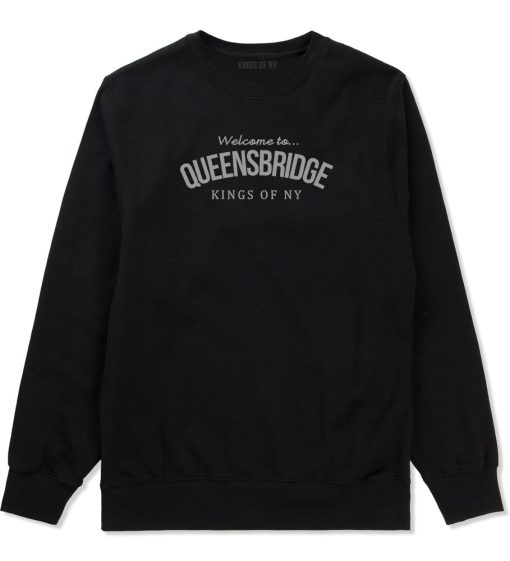 Welcome To Queensbridge Mens Crewneck Sweatshirt