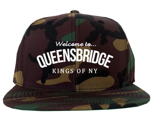 Welcome To Queensbridge Mens Snapback Hat - Image 5