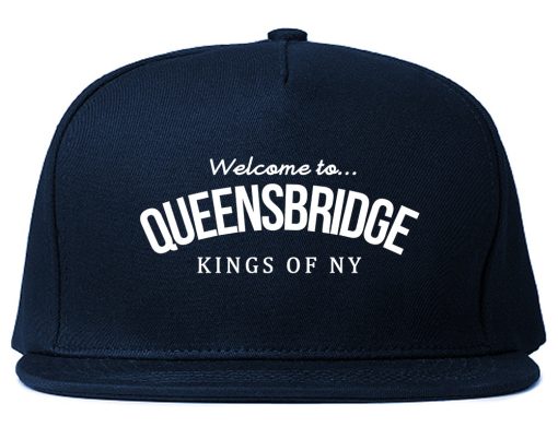 Welcome To Queensbridge Mens Snapback Hat - Image 2