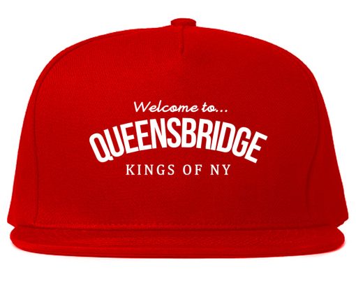 Welcome To Queensbridge Mens Snapback Hat - Image 4