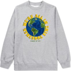 We're All In This Together Mens Crewneck Sweatshirt