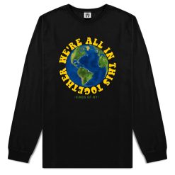 We're All In This Together Earth Mens Long Sleeve T-Shirt