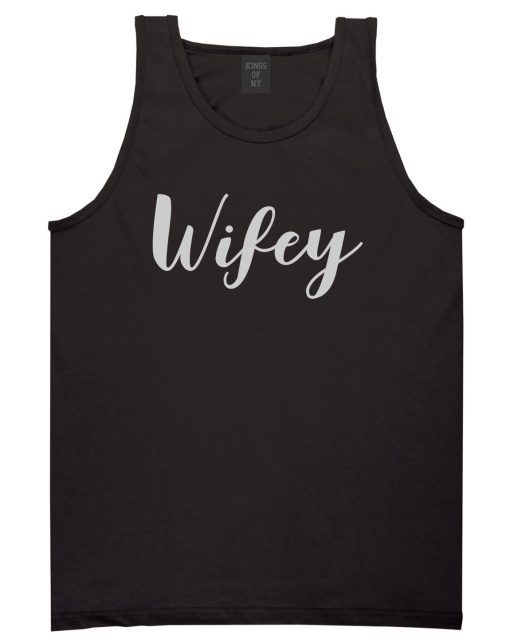 Wifey Script Mens Tank Top Shirt
