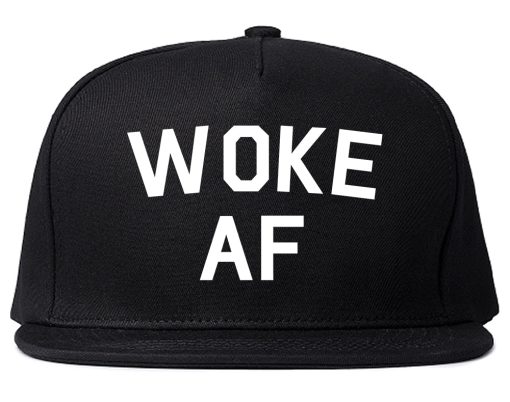 Woke AF Mens Snapback Hat
