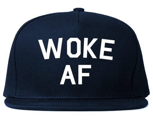 Woke AF Mens Snapback Hat - Image 2