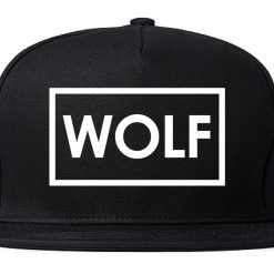 Wolf Box Logo Snapback Hat