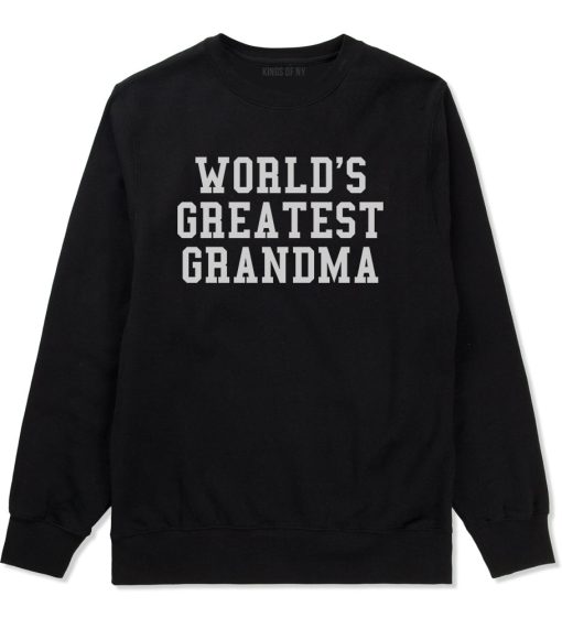 Worlds Greatest Grandma Birthday Gift Mens Crewneck Sweatshirt