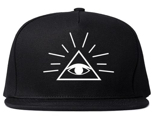 All Seeing Eye of Providence God Snapback Hat Cap