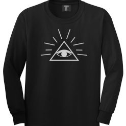 All Seeing Eye of Providence God Long Sleeve T-Shirt